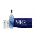 Summer Sessions Bundle – 700ml Voir Blueberry, Voir Alcoholic Blueberry Soda Cans and a Voir Premium Beach Towel w/ Zip Pocket